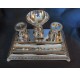 Sterling silver inkwell, french first Empire