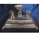 Sterling silver inkwell, french first Empire