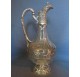 Silver and crystal ewer, Louis XVI style