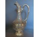 Silver and crystal ewer, Louis XVI style