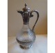 Crystal and sterling silver ewer for Russia