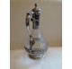 Crystal and sterling silver ewer for Russia