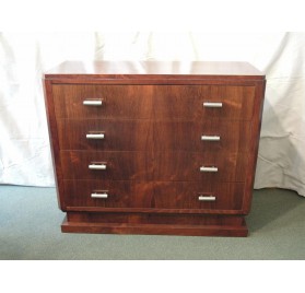 Art Deco rosewood dresser