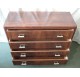 Art Deco rosewood dresser