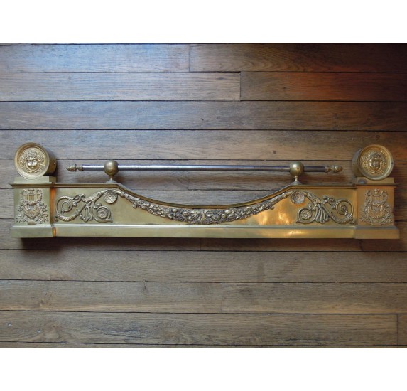 Iron fire bar, 19th century