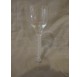 Set of 3 english air twist stem wine glasses, 18th century