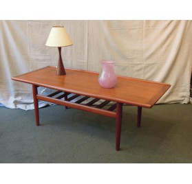 Danish teak coffee table by Grete Jalk