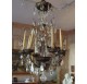 Large chandelier gided wrought iron, by Maison Delisle