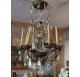 Large chandelier gided wrought iron, by Maison Delisle