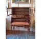 18th century mahognay cylinder desk with showcase