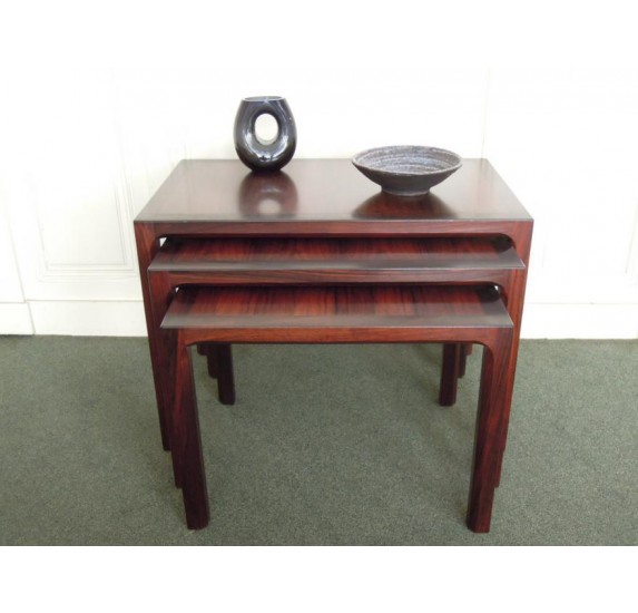 Aksel Kjersgaard rosewood nesting tables