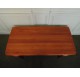 Table basse en teck massif de style scandinave