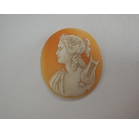 Art Nouveau cameo, Apollo