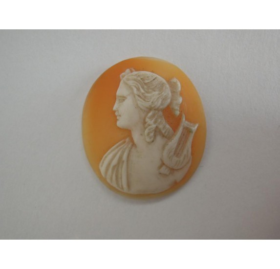 Art Nouveau cameo, Apollo