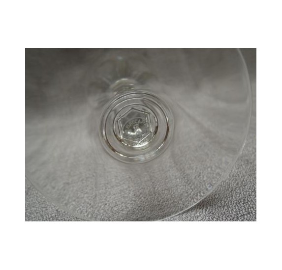 Baccarat : red wine crystal glass, Genova model