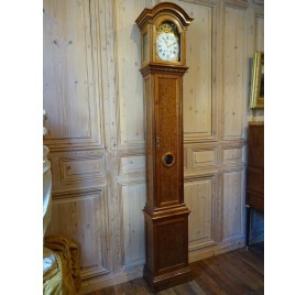 Walnut floor clock by Robin, Louis XVI period