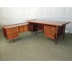 Danish rosewood executive desk by Arne Vodder