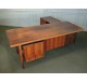 Danish rosewood executive desk by Arne Vodder