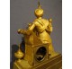 Pendule à l'Ottoman en bronze doré d'époque Restauration