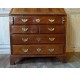 Solid mahogany scriban desk from St Malo.