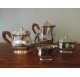 Art Deco solid silver coffee and tea service set