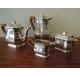 Art Deco solid silver coffee and tea service set