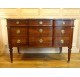 Louis XVI period chest of drawers in solid gonçalo by Deloose