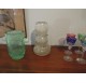 Schneider bubble glass vase, model with cords