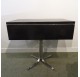 Sixties executive desk, chrome and glass top, by Dassas