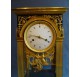 Gilt bronze portico clock, Empire period