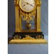 Gilt bronze portico clock, Empire period