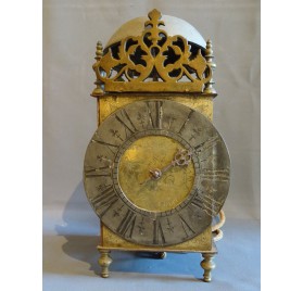 Mouvement d'horloge normand à une aiguille début XVIIIe