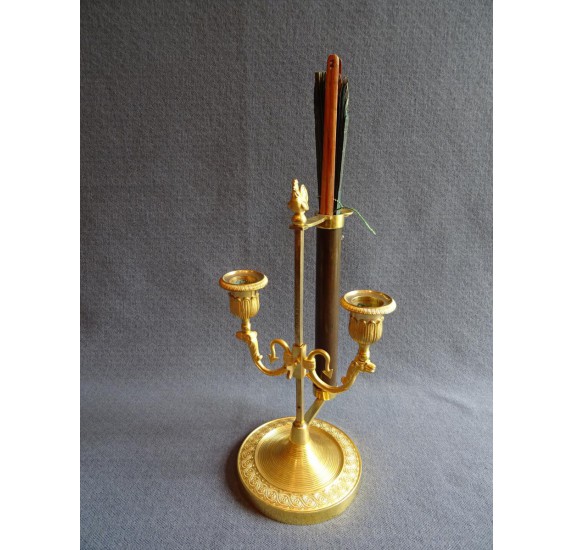 Restoration period fan candlestick