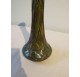 Bohemian vase in iridescent glass with threads, Loetz or Kralik style