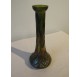 Bohemian vase in iridescent glass with threads, Loetz or Kralik style
