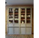 Late 19th century painted wooden bookcase