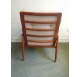 Scanadinavian style highback teak armchairs