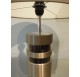 70s lamp in brushed and polished aluminum