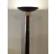 Vintage black and gold floor lamp by Relco, Milano