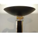 Vintage black and gold floor lamp by Relco, Milano