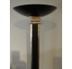 Vintage black and gold floor lamp by Relco, Milano