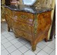 Louis XV curved chest of drawers, tomb shape