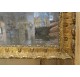 Mirror in carved and gilded wood dating from the 18th century