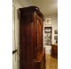 Curved two part buffet, in solid mahogany from 18th century