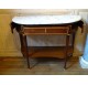 Louis XVI half-moon console in mahogany