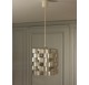 Aluminum hanging light by Max Sauze