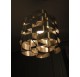 Aluminum hanging light by Max Sauze