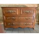 Norman oak chest of drawers, Regency period