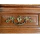 Norman oak chest of drawers, Regency period