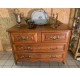 Norman oak chest of drawers, Regency period